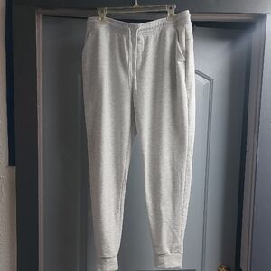 Athletic Works Men's Heather Gray Joggers